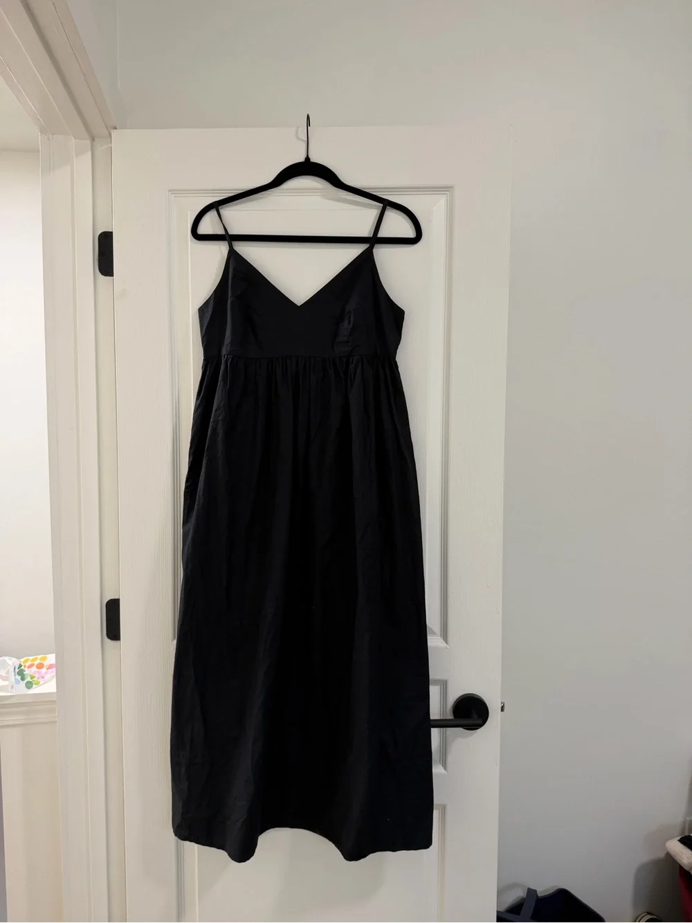 Quince Black dress size small